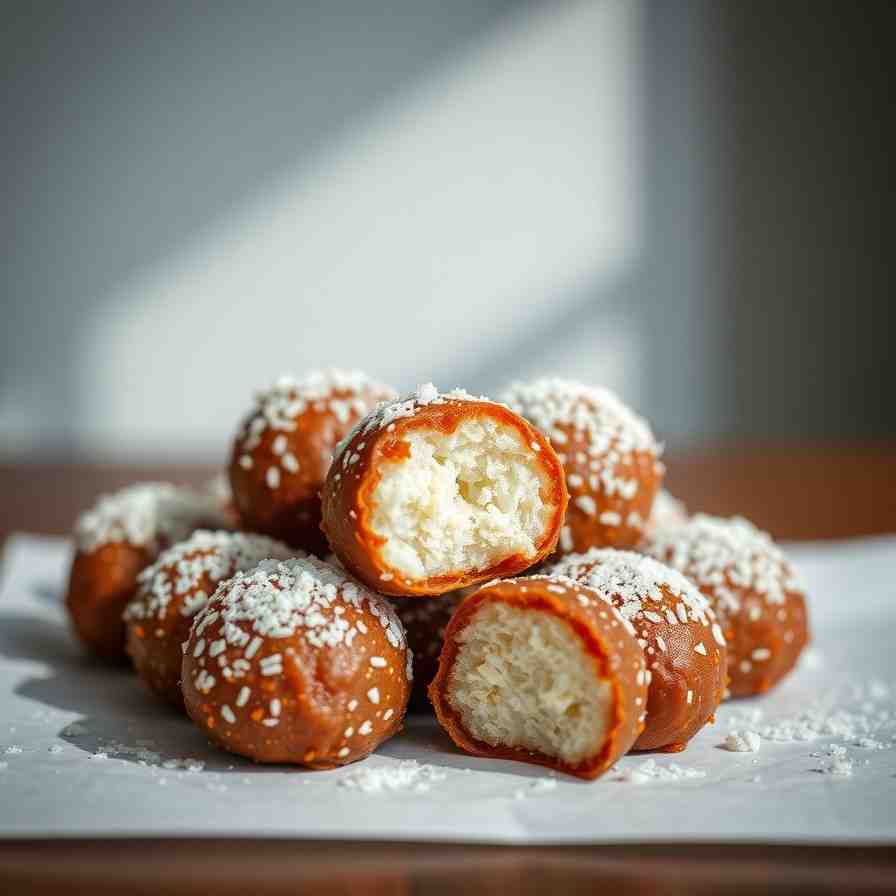 Easy Tamarind Coconut Balls - Sweet & Tangy Treats